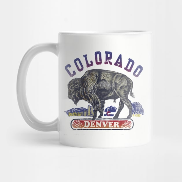 colorado buffalo by inkzella